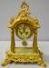 Antique Gilbert Tarsus Crystal Regulator Clock