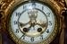 Antique Gilbert Tarsus Crystal Regulator Clock