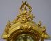 Antique Gilbert Tarsus Crystal Regulator Clock