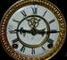 Ansonia Monterey Iron Case Figural Mantle Clock