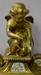Cute Non-Antique Figural Shelf Clock