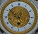Antique French Parian and Ornate Metal Figural Clock
