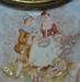 Antique Gilbert China Clock
