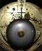Large French Black and Red Marble Shelf Clock