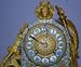 Early French Bronze and Marble Mantle Clock