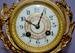 Antique Ornate Metal Clock