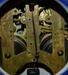 Antique Ansonia "La Somme" Cobalt & Floral China Clock