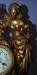 Large French Lady Statue Shelf Clock
