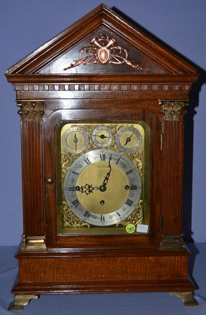 9 Bell West Minster Chimes Double Fusee Bracket Clock