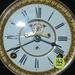 Antique Cast Iron Statue Clock