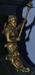 Antique Cast Iron Statue Clock