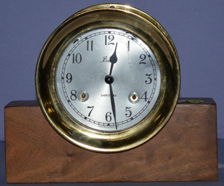 Boston Shipstrike Round Ships Bell Clock