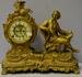 Antique Ansonia "Composer" Statue Clock