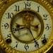 Antique Ansonia "Composer" Statue Clock