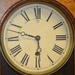 Oak Ansonia Queen Elizabeth Wall Hanging Clock.