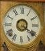 Carved Walnut Hanging Kitchen Clock