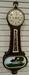 New Haven Banjo Clock with Country Scene