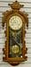 Oak Hanging Wall Regulator Clock