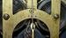 Antique Iron Shelf Clock