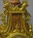 Not Antique Imperial Statue Clock w/ Candelabras