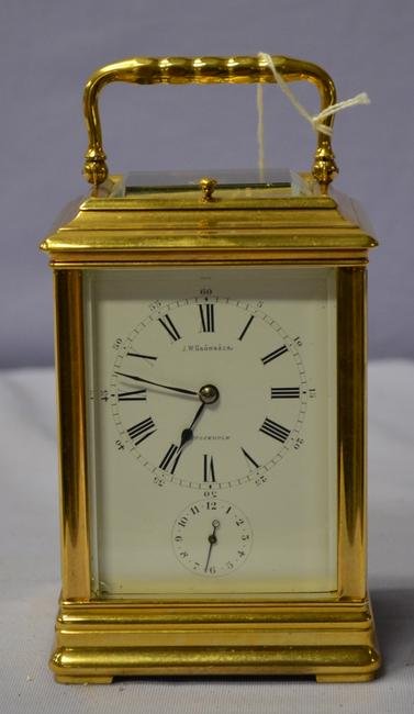 Antique Miniature Carriage Clock