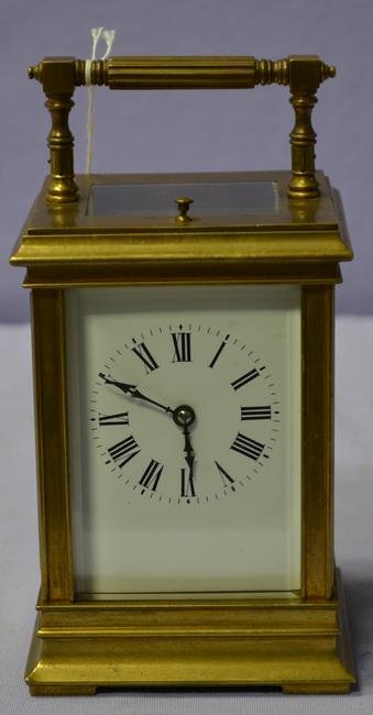 Antique Miniature Carriage Clock: