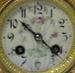 Large Figural Clock w/ Candelabras