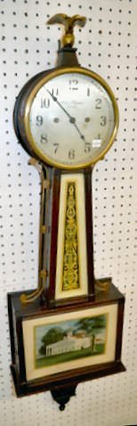 Antique New Haven Banjo Clock