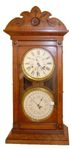 Jerome Double Dial Shelf Clock