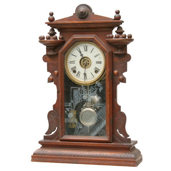 Late 1800 Renaissance Victorian mantel clock