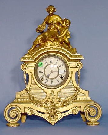 Ingraham Figural Shelf Clock