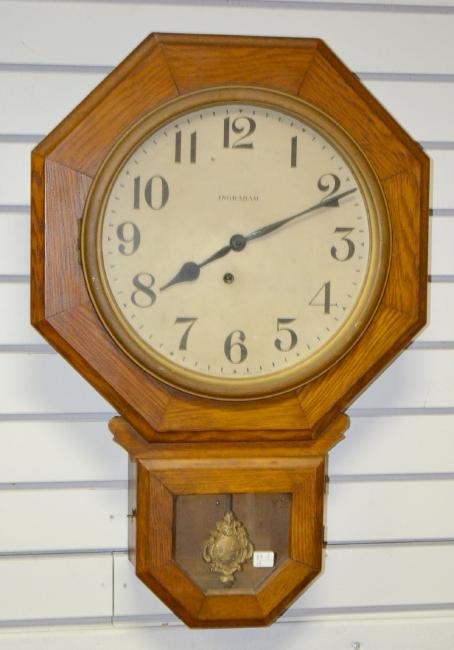 Ingraham “Bristol” Short Drop Wall Clock