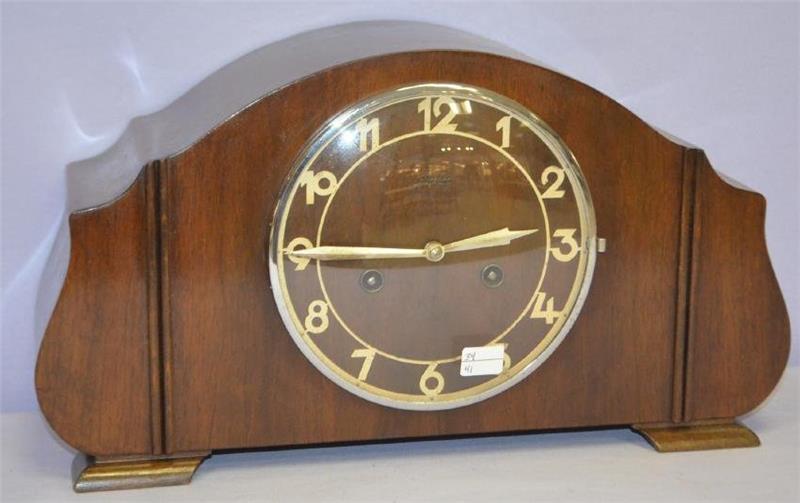 German Junghans Chiming Shelf Clock