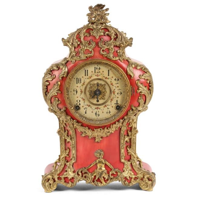 F. Kroeber New York Mantle Clock