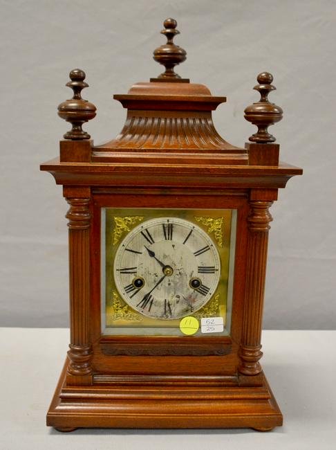 Antique Shelf Clock in Ornate Case