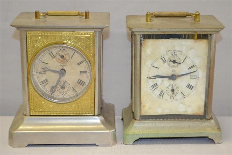 2 Antique Carriage Clocks