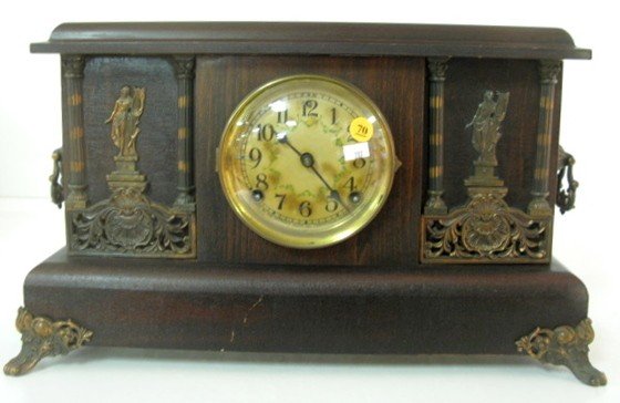 Sessions “Mozart” Wood Mantle Clock