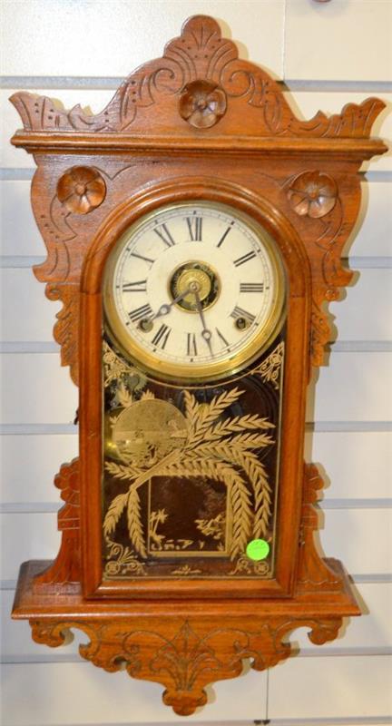 Antique E.N. Welch Hanging Kitchen Clock