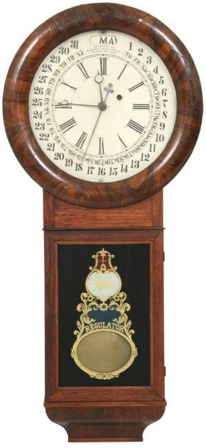 Gilbert Maranville Calendar Wall Regulator