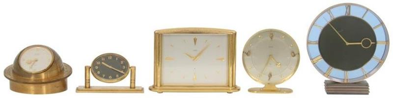 Five High Quality Desk Clocks