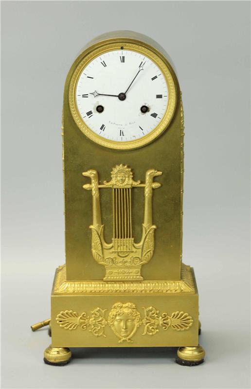 Le Paute & Fils ,French Dore Bronze clock, 19th century