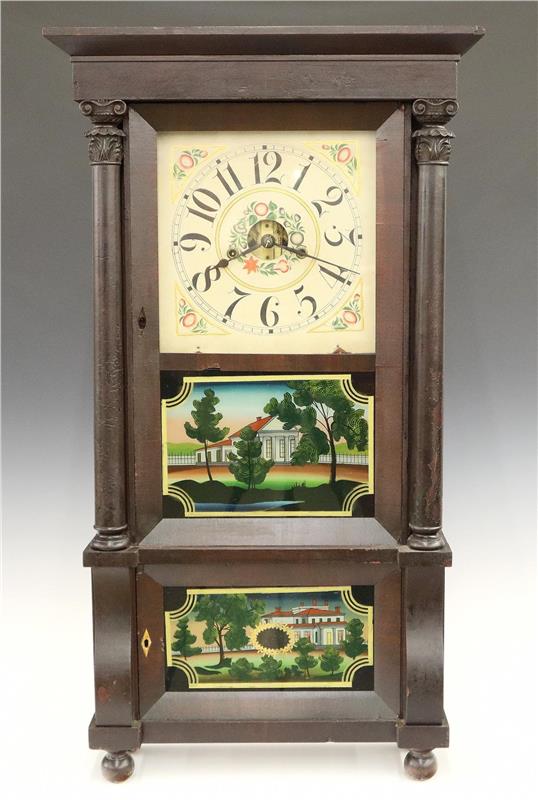 Forestville Double Decker Shelf Clock