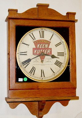Keen Kutter Advertising Gallery Clock
