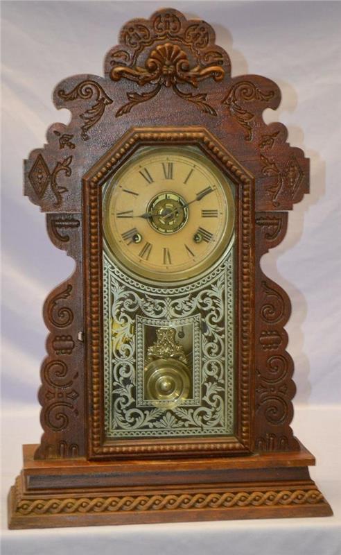 Antique Attleboro Clock Co. Kitchen Clock