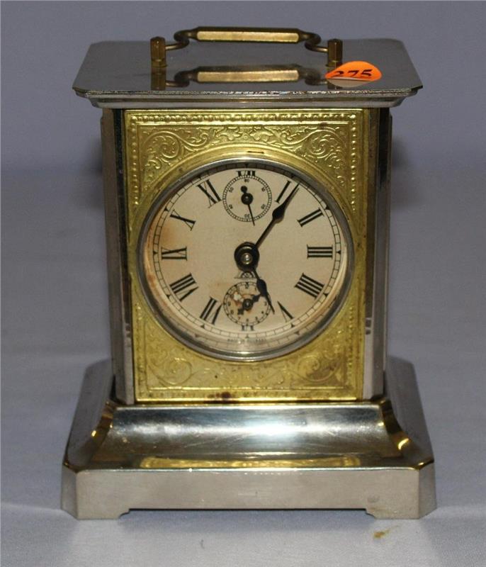 Antique German Musical Carriage Clock