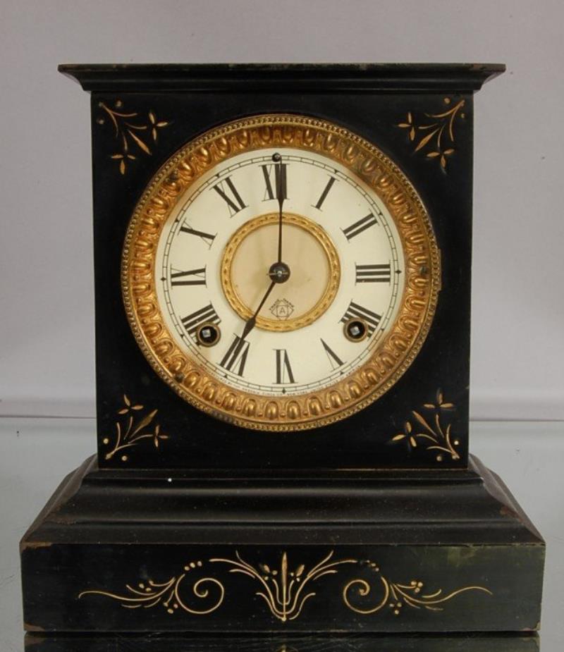 Ansonia Cast Iron Mantel Clock