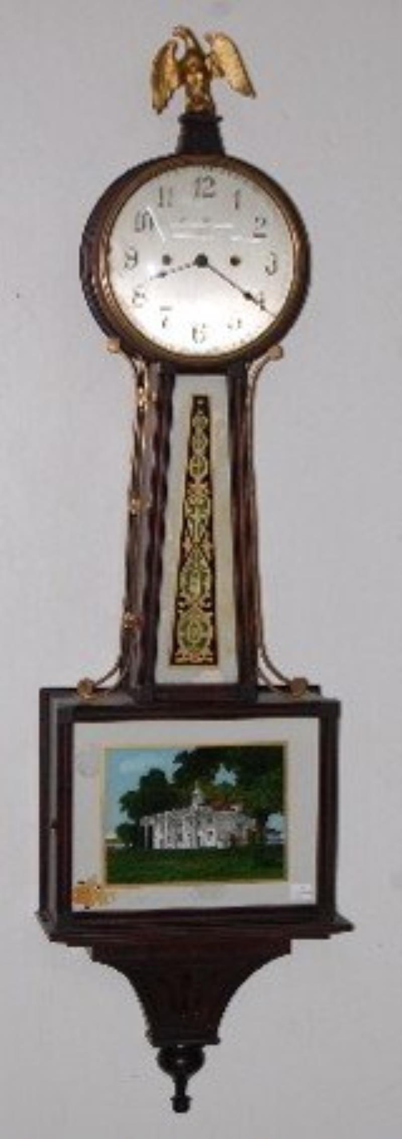 New Haven Willard Style Banjo Clock