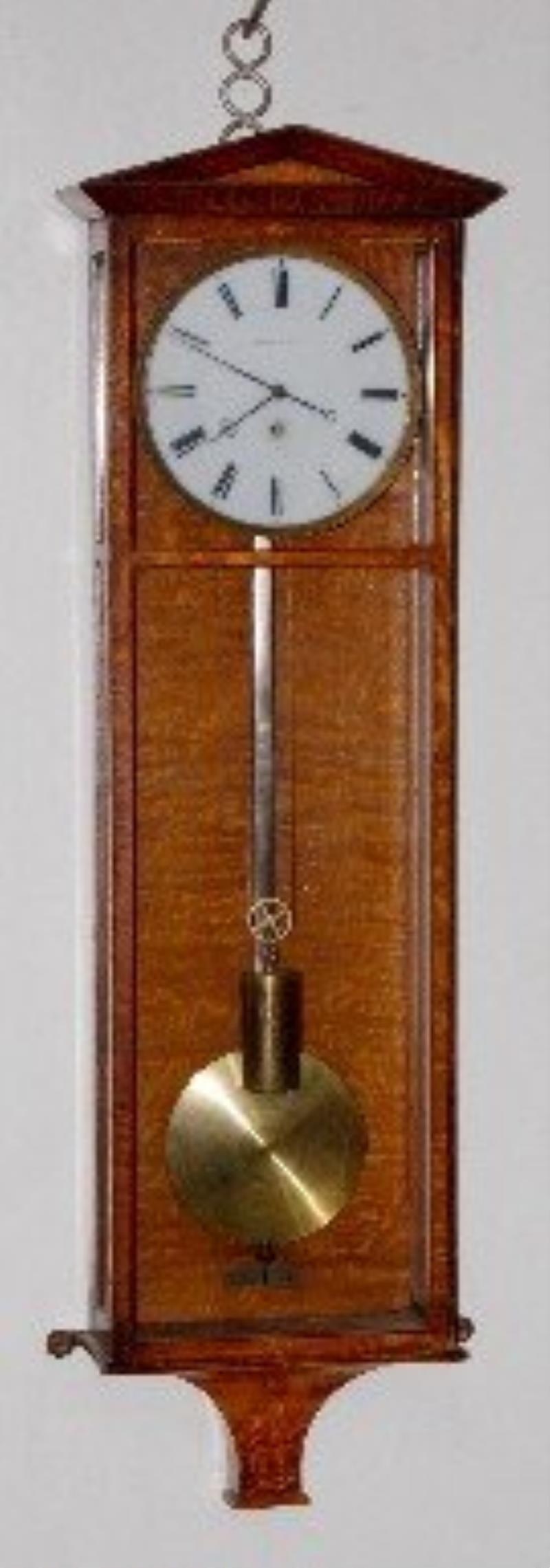 Maple Dachluhr or Lantern Viennese  Wall Clock