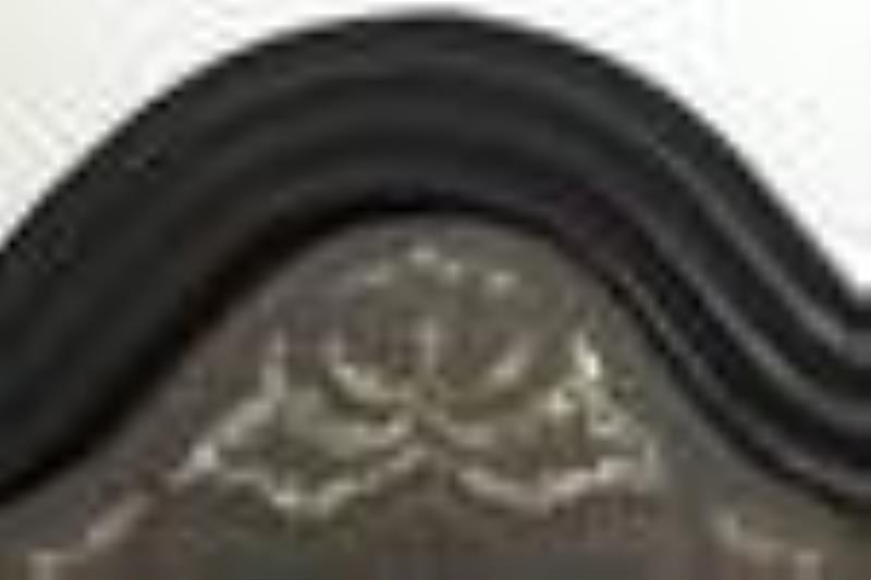 Napoleon III Shell Inlaid Ebonized Cartel Clock
