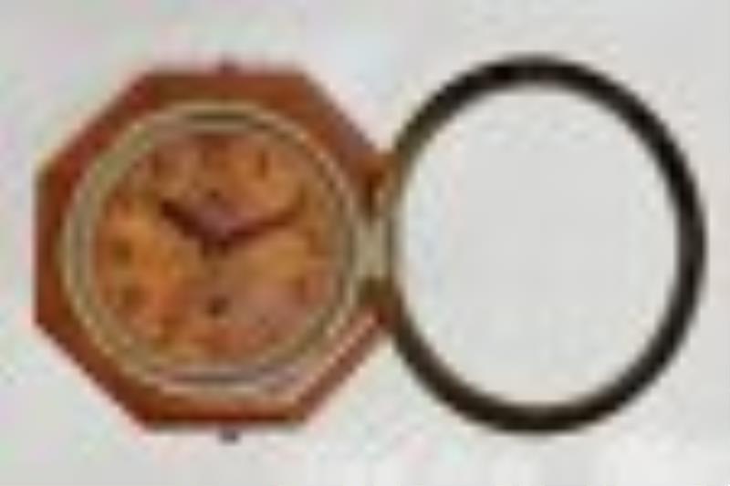 Seikosha Imperial Japanese Navy Octagonal Wooden Clock